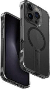 Uniq Etui UNIQ Eleva with Vertica Stand Apple iPhone 16 Pro czarny/carbon black