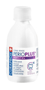 Ополаскиватели и средства для ухода за полостью рта curaprox PerioPlus + Forte Mouthwash Антибактериальный ополаскиватель для полости рта для кратковременного использования до и после инвазивных стоматологических процедур 200 мл