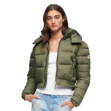 SUPERDRY Crop Fuji Puffer Jacket