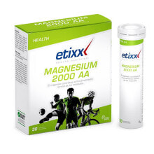 Магний etixx Magnesium 2000 AA  Магний для спортсменов для поддержки работы мышц  10  таблеток с нейтральным вкусом