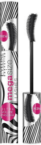 Mascara für lange und voluminöse Wimpern - Eveline Cosmetics Mega Size Lashes Ultra Long Volume Mascara