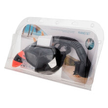 Masks and snorkels for scuba diving