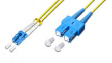 Кабель-каналы lightwin LSP-09 LC-SC 1.0 волоконно-оптический кабель 1 m OS2 Желтый