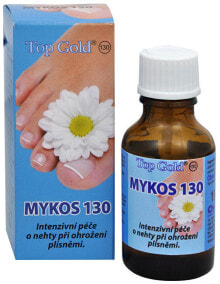 Средства против грибка Chemek TopGold Mykoz 130С Растительное средство для борьбы с грибком ногтей 20 мл
