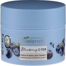 Feuchtigkeitsspendende Gesichtscreme mit Blaubeere - Bielenda Blueberry C-Tox Face Cream