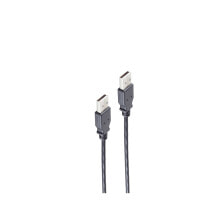 shiverpeaks BS13-22185 USB кабель 1,8 m USB 2.0 USB A Черный