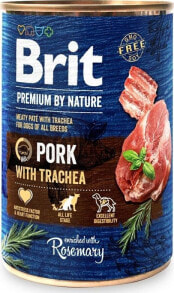 Brit Brit Premium By Nature Pork & Trachea puszka 400g