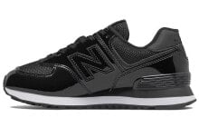 New Balance 574系列 v2 亮黑色 女款 / Кроссовки New Balance 574 v2 WL574TA2