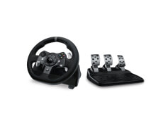 Руль Logitech G G920 Driving Force - Руль + Педали - ПК Xbox One Xbox Series S Xbox Series X - Проводной - USB 2.0 купить онлайн