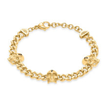 Купить украшения Police: POLICE Vertex Gold SS bracelet