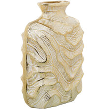 Vase Alexandra House Living Golden Aluminium 20 x 11 x 30 cm