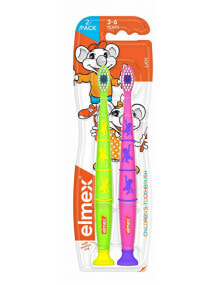 Toothbrush for children aged 3-6 years Children Duopack 2 pcs