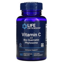 Витамин С Лайф Экстэншн, Витамин C с фитосомами биокверцетина, 60 вегетарианских таблеток