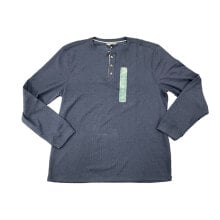 Member's Mark Men's Waffle Knit Long Sleeve Thermal Henley (Dark Navy, L) купить онлайн