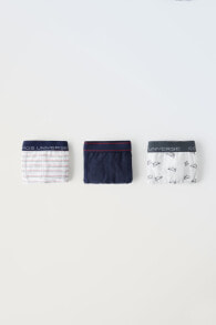 6-14 years/ pack of three space boxers
