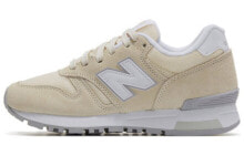 New Balance NB 565 低帮 跑步鞋 女款 米色 B宽 / Кроссовки New Balance NB 565 B WL565CLT