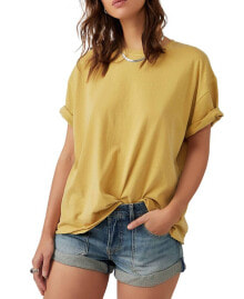 Free People women's Nina Cotton T-Shirt