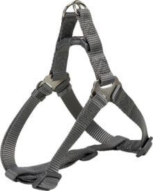 Trixie Premium One Touch harness graphite size L: 65–80 cm / 25 mm