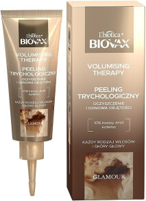 Trichologisches Peeling für die Kopfhaut - L'biotica Biovax Glamour Volumising Therapy