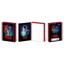 STRANGER THINGS A5 Hardcover Wiro One Sheet Notebook