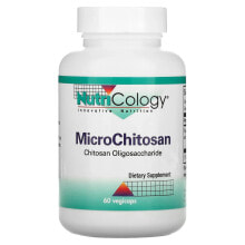 БАДы для похудения и контроля веса nutricology, MicroChitosan, 60 вегетарианских капсул