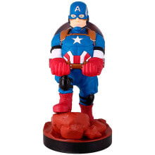 Купить сумки и чемоданы Exquisite Gaming: EXQUISITE GAMING Marvel Captain America Smartphone Support 20 cm