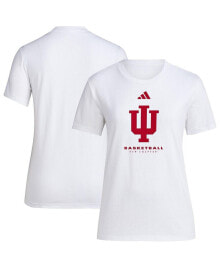 Women's White Indiana Hoosiers Bench T-shirt