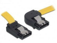 Компьютерные кабели и коннекторы DeLOCK SATA 30cm кабель SATA 0,3 m Желтый 82523