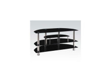Acme Furniture 91064 MARABEL ALUMINIUM AND GLASS TV STAND