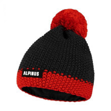 Мужские шапки мужская шапка красная черная вязаная Alpinus Mutenia Hat M TT43839