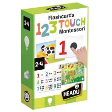 HEADU Flashcards 123 Touch Montessori Educative Game doll