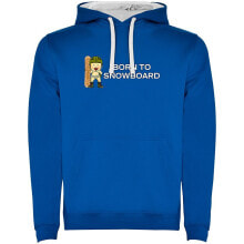 KRUSKIS Born To Snowboard Two-Colour Hoodie