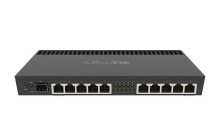 Купить маршрутизаторы и коммутаторы Mikrotik: MikroTik RB4011IGS+RM - Ethernet WAN - Gigabit Ethernet - Black - Маршрутизатор Gigabit Ethernet