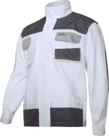 Lahti Pro Sweatshirt White and gray 100% Cotton L / 52 (L4041352)