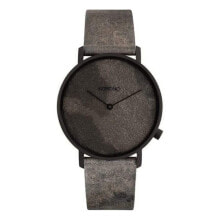 Аналоговые мужские наручные часы с коричневым кожаным ремешком Komono KOM-W4052 ( 41 mm)