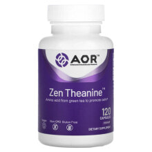 Advanced Orthomolecular Research AOR, Zen Theanine, 120 вегетарианских капсул (Товар снят с продажи) 