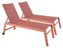 Sun beds and deck chairs