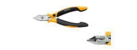 Wiha Diagonal cutters Professional ESD with wire trapping spring - Diagonal pliers - Carbon steel - Black - Yellow - 115 mm - 11.4 cm (4.5