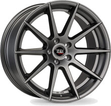 Колесный диск литой TEC Speedwheels GT7 gun-metal 10x20 ET35 - LK5/114.3 ML72.5