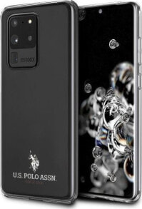 Smartphone Cases u.S. Polo Assn US Polo USHCS69TPUBK S20 Ultra G988 czarny/black Shiny