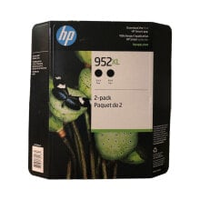 HP 952XL High Yield Black Original Ink Cartridge 2-Pack купить в интернет-магазине