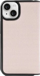 Incipio Kate Spade New York Wrap Folio Case - Skórzane etui z klapką iPhone 15 (Pale Vellum)