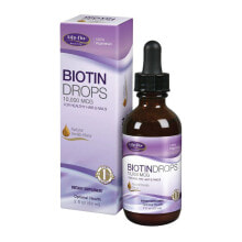 Биотин Life-Flo Biotin Drops Dietary Supplement Жидкие биотиновые капли для здоровья волос и ногтей 10000 мкг 60 мл