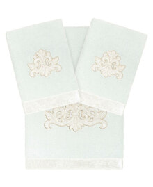 Linum Home textiles Turkish Cotton May Embellished Hand Towel Set, 2 Piece