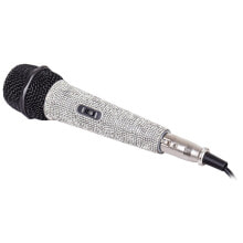 Trevi EM 30 STAR Черный, Металлический, Серебристый Микрофон караоке 0EM03006