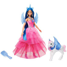 Купить куклы и пупсы для девочек Barbie: BARBIE 65Th Anniversary Sapphire Magic Hadacorn Doll