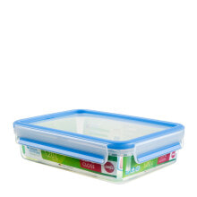 Посуда и емкости для хранения продуктов eMSA CLIP &amp; CLOSE Коробочная версия Прямоугольный Полупрозрачный 1 шт 508542