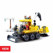 SLUBAN Town Snowfield Rescue Vehicle 145 Pieces