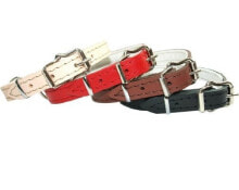 Ошейники для собак dino Leather collar Dino 20mm / 47cm black