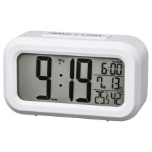 Настольные и каминные часы hama RC 660 Цифровые настольные часы Белый Прямоугольный 00186321